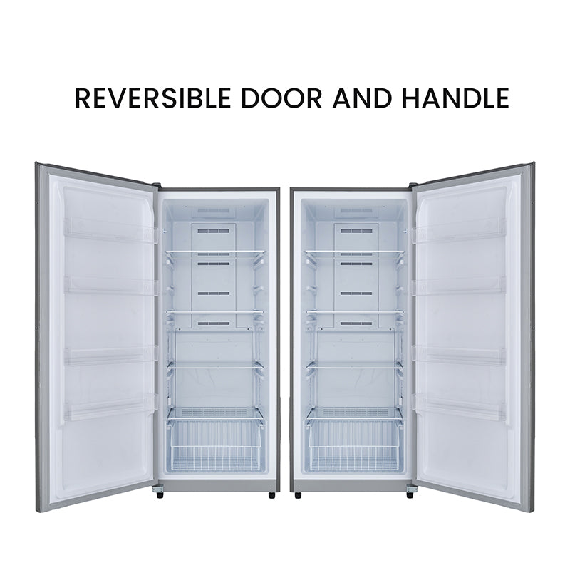 Conserv 17 Cu. Ft. Convertible Upright Freezer/Refrigerator – Garage Ready, ENERGY STAR®, 28” Wide, 110V (Stainless)