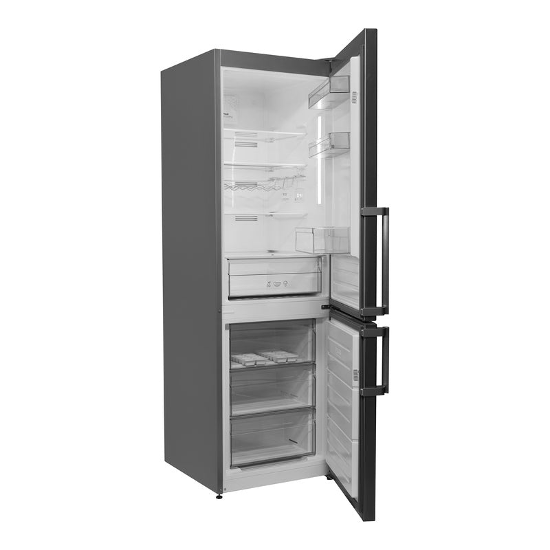 Conserv 12 Cu. Ft. No-Frost Bottom Freezer Refrigerator with Wine Rack – Garage Ready, ENERGY STAR®, Stainless