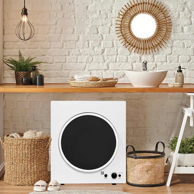 Equator Advanced Appliances Compact Vented Sensor Dryer with Bottom Controls, 3.5 cu. ft. / 13 lb Capacity, 110V