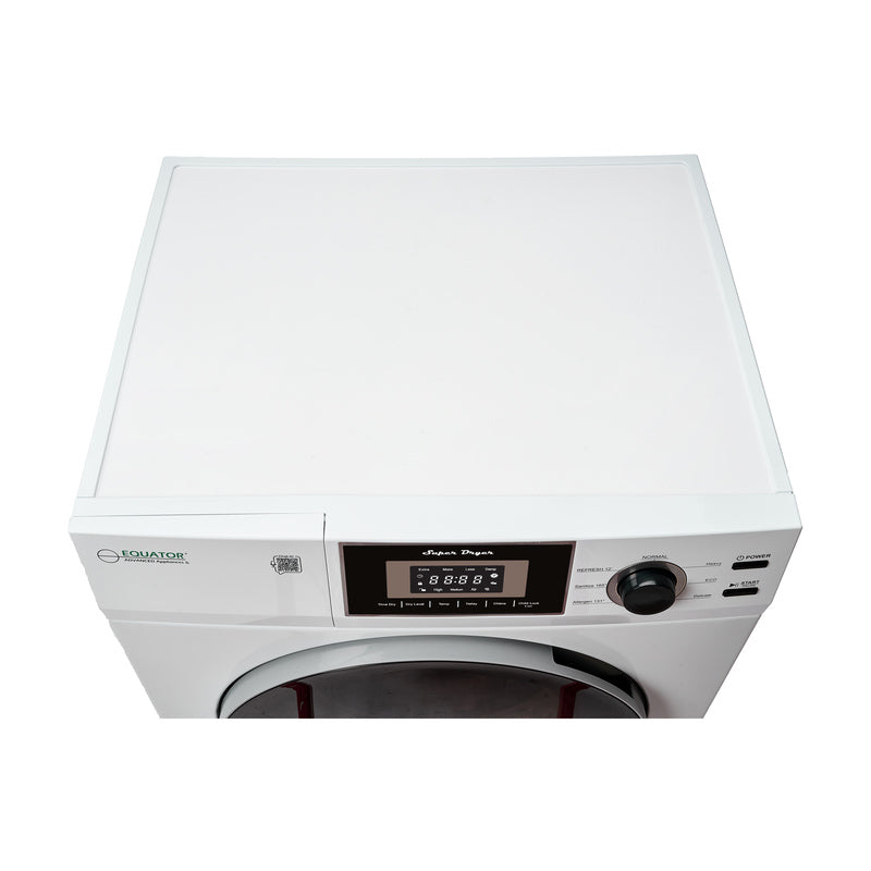 Equator Advanced Appliances Premium 24" Compact Vented Dryer with Washer Socket, Sensor Dry, 3.1 cu. ft. / 13 lb Capacity, 110V