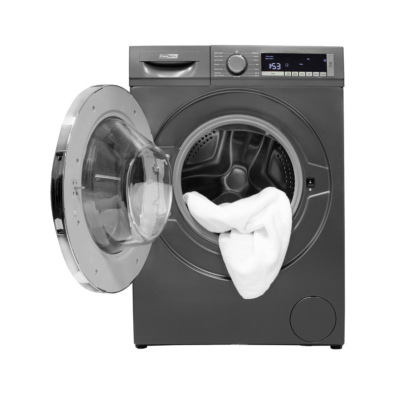 ConServ 2.2 cu. ft. Washer with Autosense Technology, 1400 RPM, 15 Programs, Sanitize Cycle, LED Display, 110V - Titanium