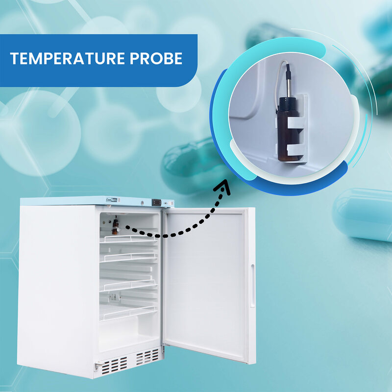 Conserv 3.9 Cu. Ft. Compact Commercial & Pharmaceutical Refrigerator – 24″ Wide, WiFi Enabled, 110V