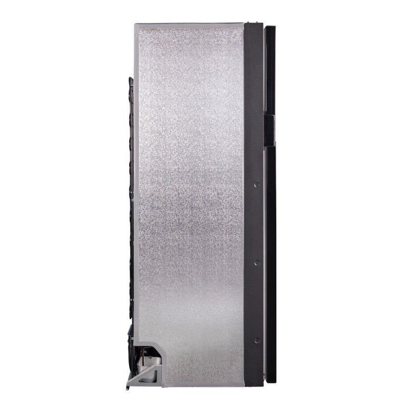 Conserv 10 cu. ft. 12V DC Stainless Steel Refrigerator/Freezer – Two Doors, Ideal for RV, Boat, and Off-Grid Use