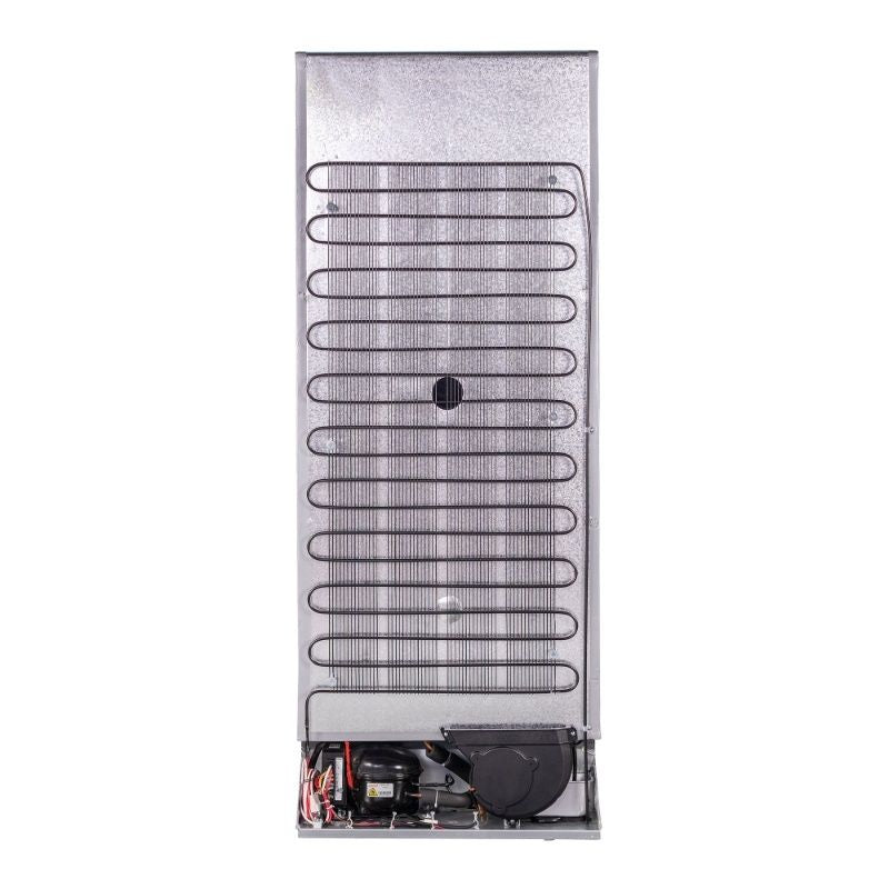 Conserv 10 cu. ft. 12V DC Stainless Steel Refrigerator/Freezer – Two Doors, Ideal for RV, Boat, and Off-Grid Use