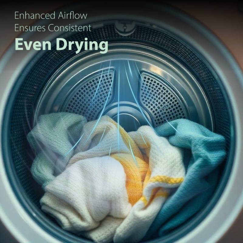 Equator Advanced Appliances Deluxe 24" Vented Sensor Dryer with Washer Socket, 4 cu. ft. / 18 lb Capacity, 110V