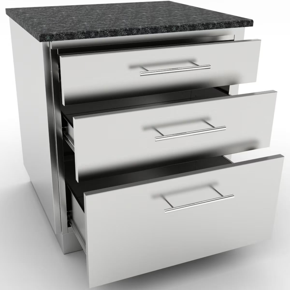 Sunstone SBC30STD – 30-Inch Slide-Out/Storage Drawer Cabinet