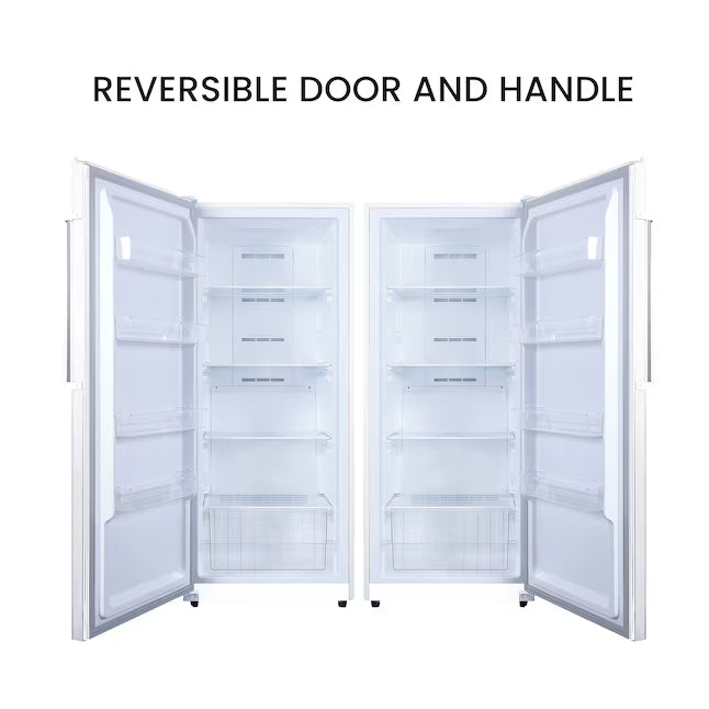 Conserv 14 Cu. Ft. Convertible Upright Freezer/Refrigerator – Garage Ready, ENERGY STAR®, 28” Wide, 110V (White)