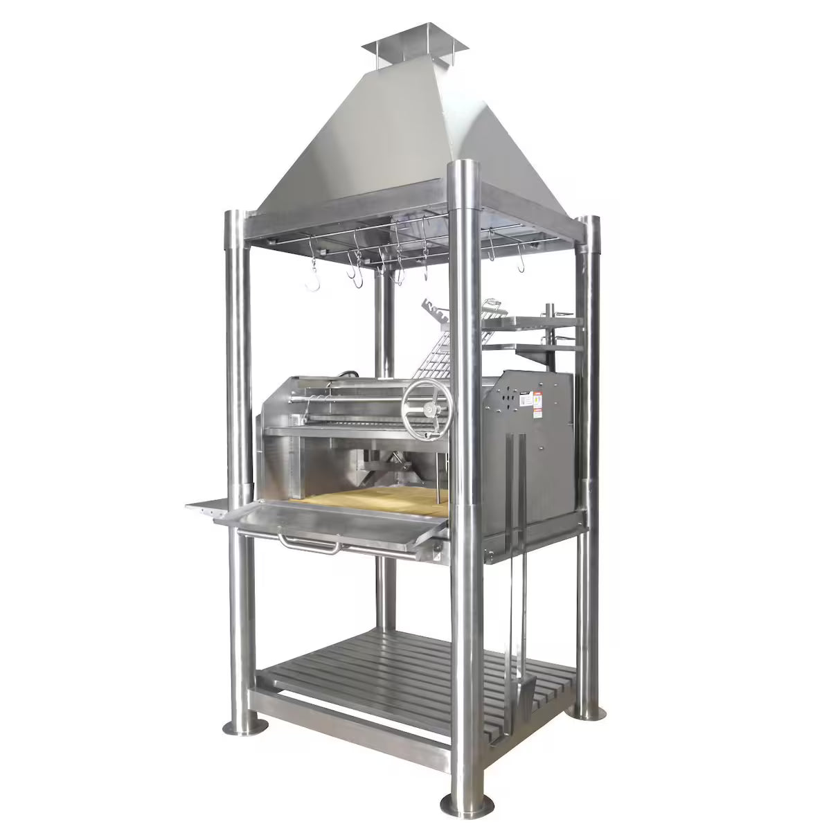 Tagwood BBQ02SS Argentine Firewood & Charcoal Grill