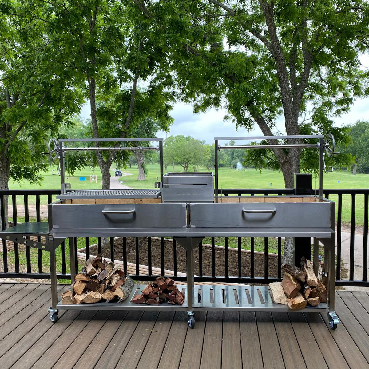 Tagwood BBQ04SS – Argentine Stainless Steel Santa Maria Grill