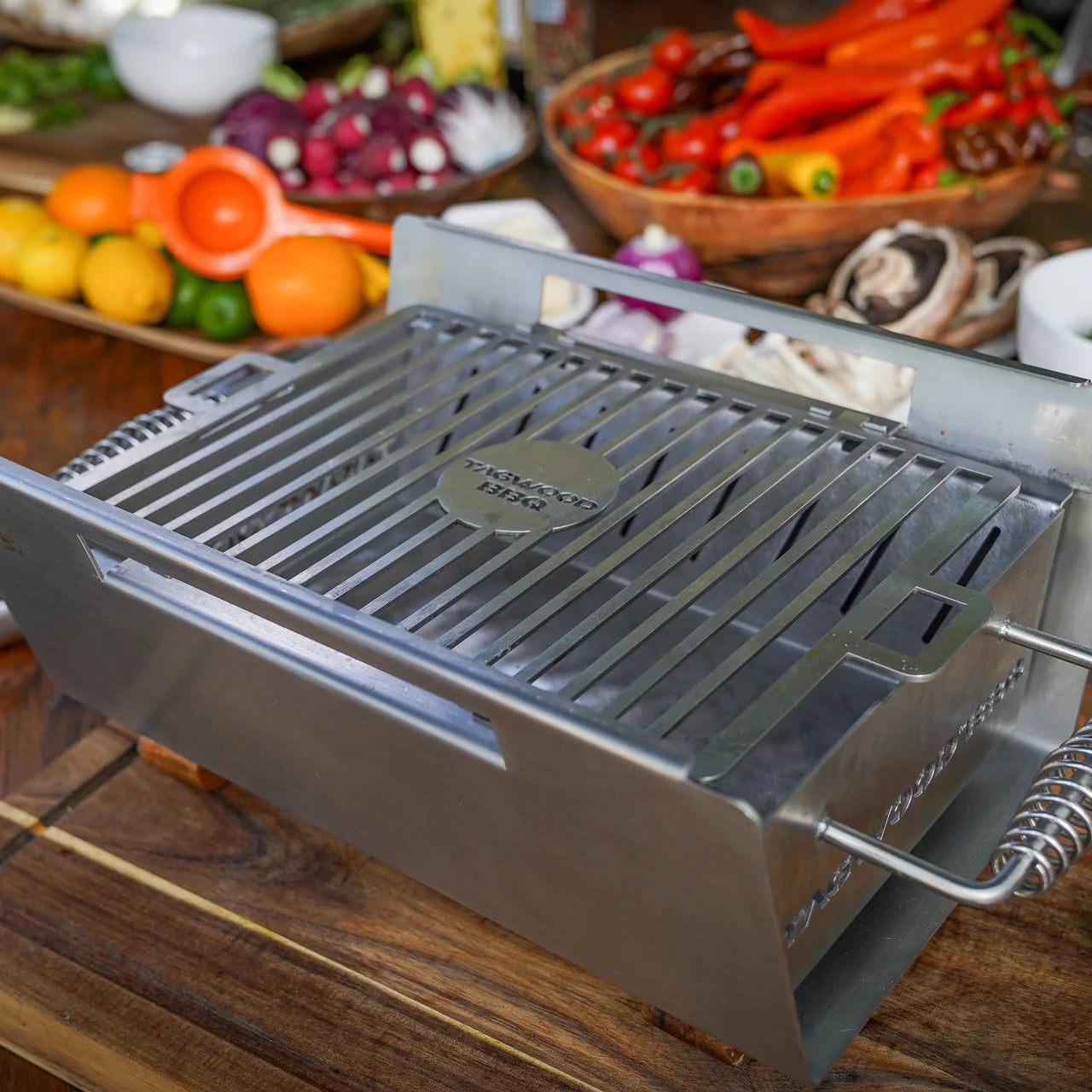 Tagwood BBQ07SS – Stainless Steel Table‑Top Warming Brazier