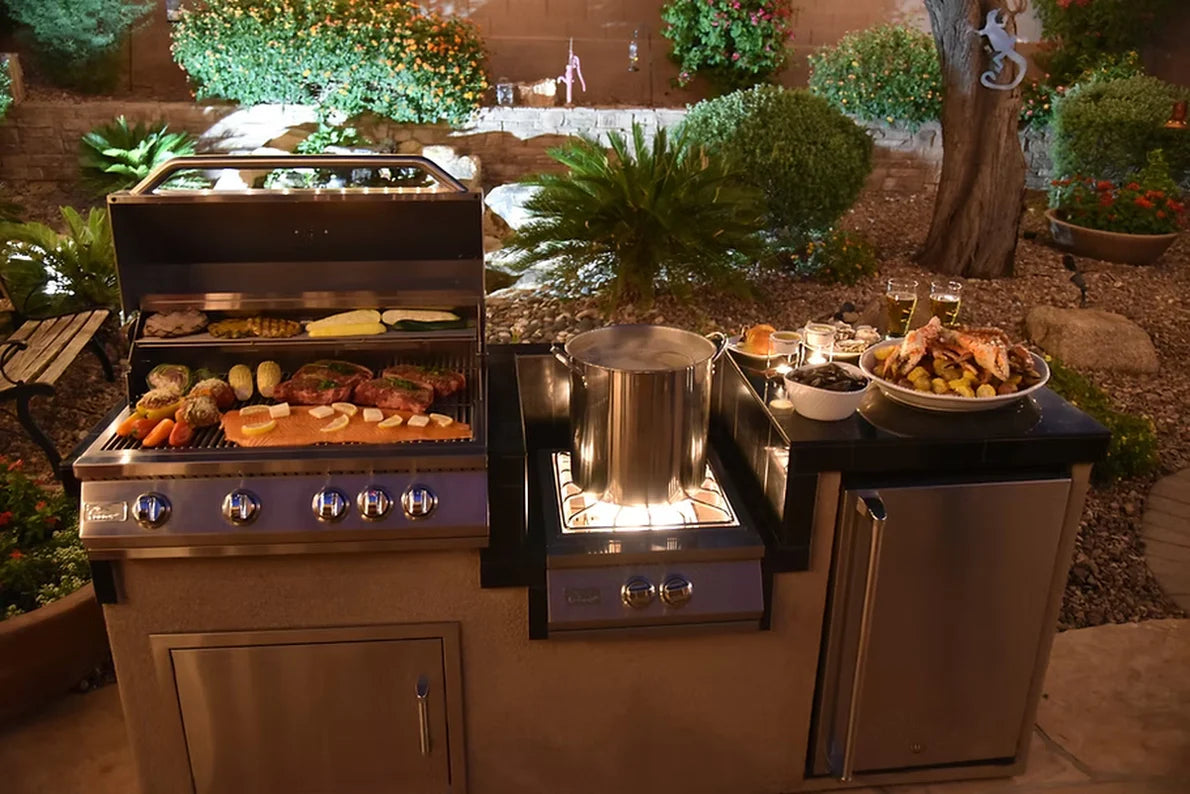 KoKoMo Grills Elite 32" 4-Burner Built-In Gas Grill