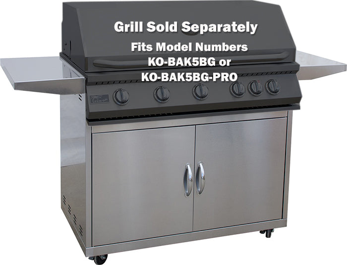 KoKoMo Grills 5 Burner Grill Cart