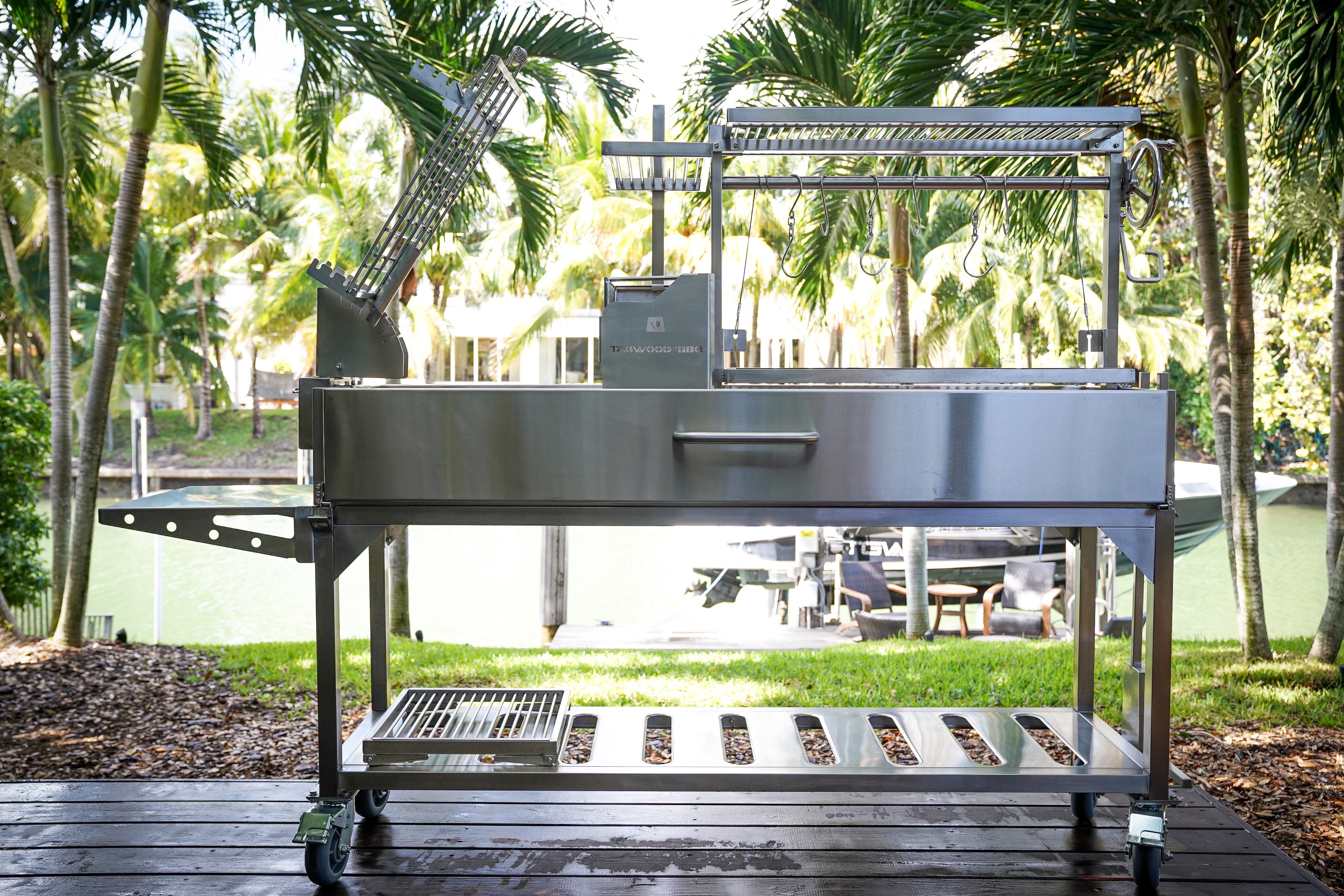 Tagwood BBQ06SS – Argentine Stainless Steel Santa Maria Grill