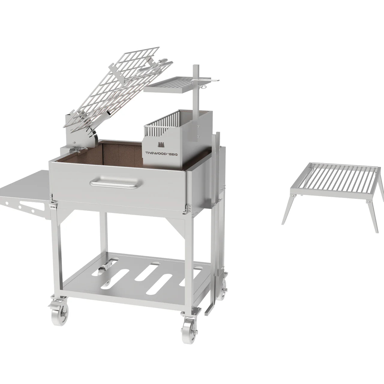 Tagwood BBQ33SS – Argentine Stainless Steel Santa Maria Grill
