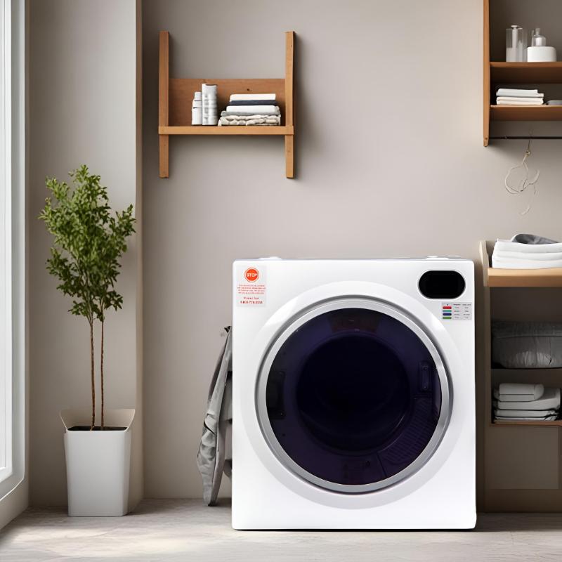 Equator Advanced Appliances Ultra-Compact Short Vented Sensor Dryer with LED Controls, 2.6 cu. ft. / 10 lb Capacity, 110V / 1400W