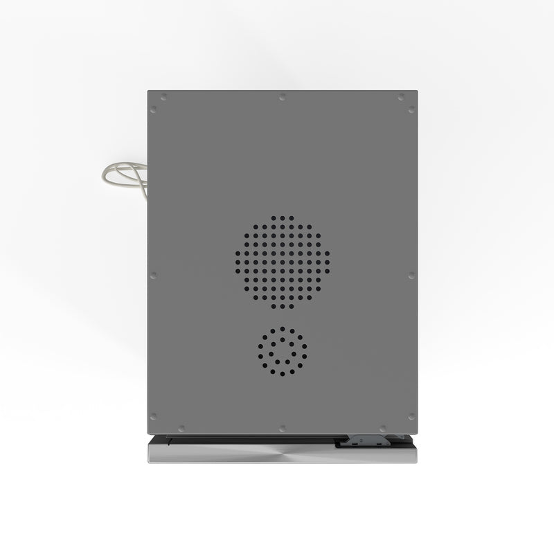 Equator Advanced Appliances Steam Dryer Closet – Wrinkle Removal, Sanitizing & Deodorizing, Refreshes Clothing, Slim Design, 110V White Black
