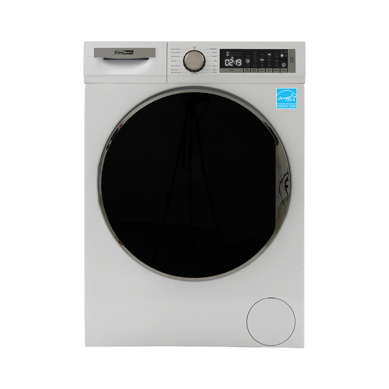 ConServ 2.2 cu. ft. Washer with AutoSense Technology, 1400 RPM, 15 Programs, Sanitize Cycle, LED Display, 110V - White