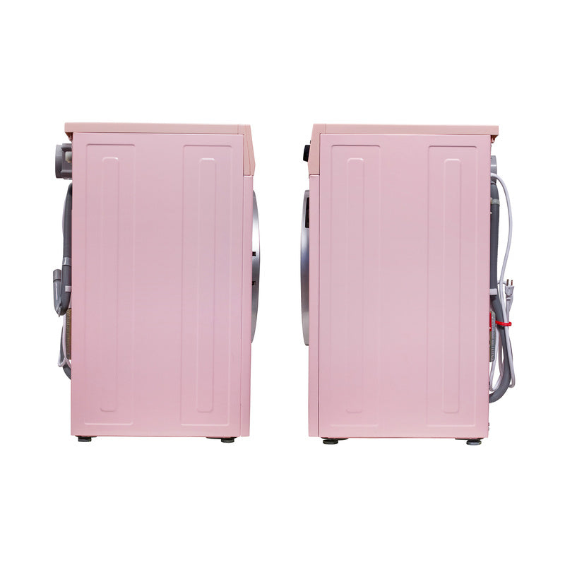 Equator Advanced Appliances All-in-One 4600 Ventless/Vented Washer Dryer with Pet Cycle, 1.62 cu. ft., 15 lb Capacity, 110V -Pink