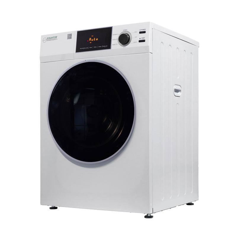 Equator Advanced Appliances Deluxe 24" 220V Vented Sensor Dryer with Sanitize Cycle, 4 cu. ft. Capacity, Touch Control Digital Display