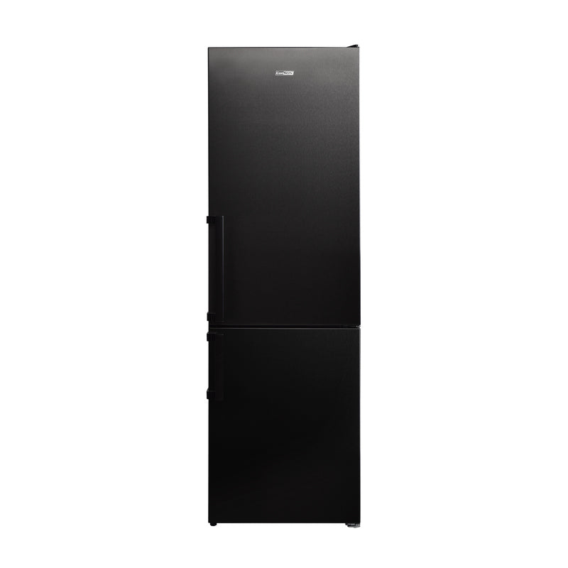 Conserv 12 Cu. Ft. No-Frost Bottom Freezer Refrigerator with Wine Rack – Garage Ready, ENERGY STAR®, Titanium
