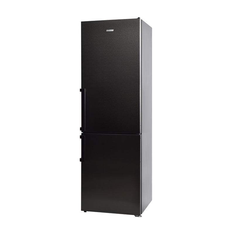 Conserv 12 Cu. Ft. No-Frost Bottom Freezer Refrigerator with Wine Rack – Garage Ready, ENERGY STAR®, Titanium