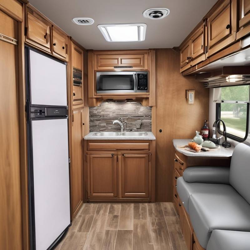 Conserv 10 cu. ft. 12V DC Stainless Steel Refrigerator/Freezer – Two Doors, Ideal for RV, Boat, and Off-Grid Use