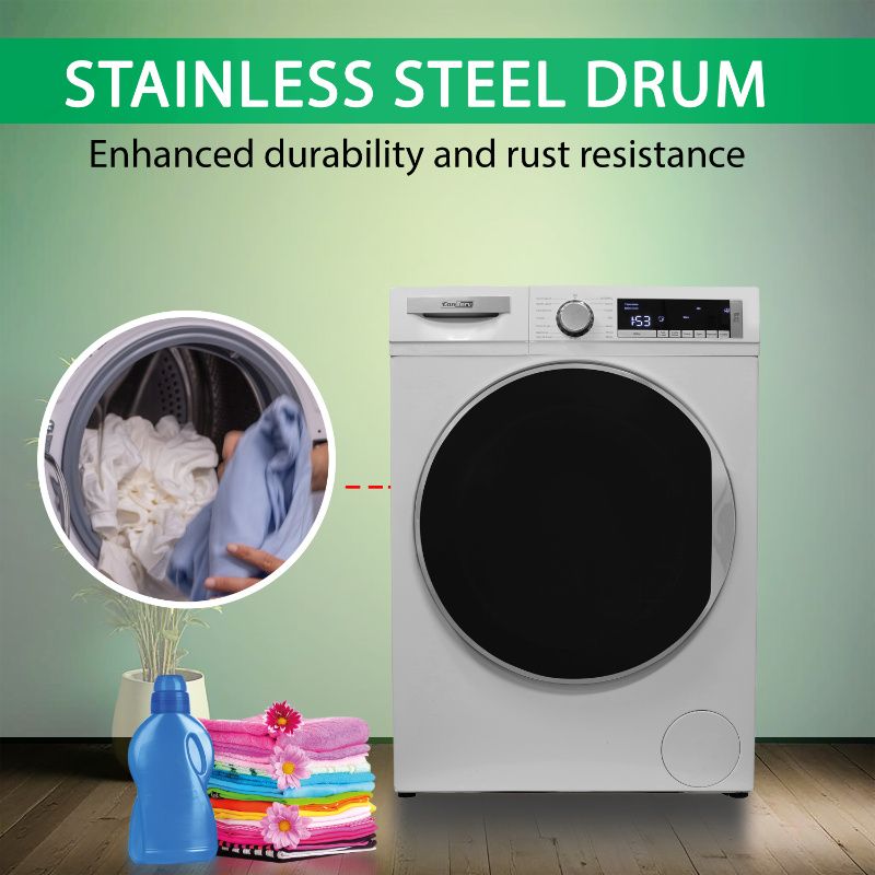 ConServ 2.2 cu. ft. Washer with AutoSense Technology, 1400 RPM, 15 Programs, Sanitize Cycle, LED Display, 110V - White