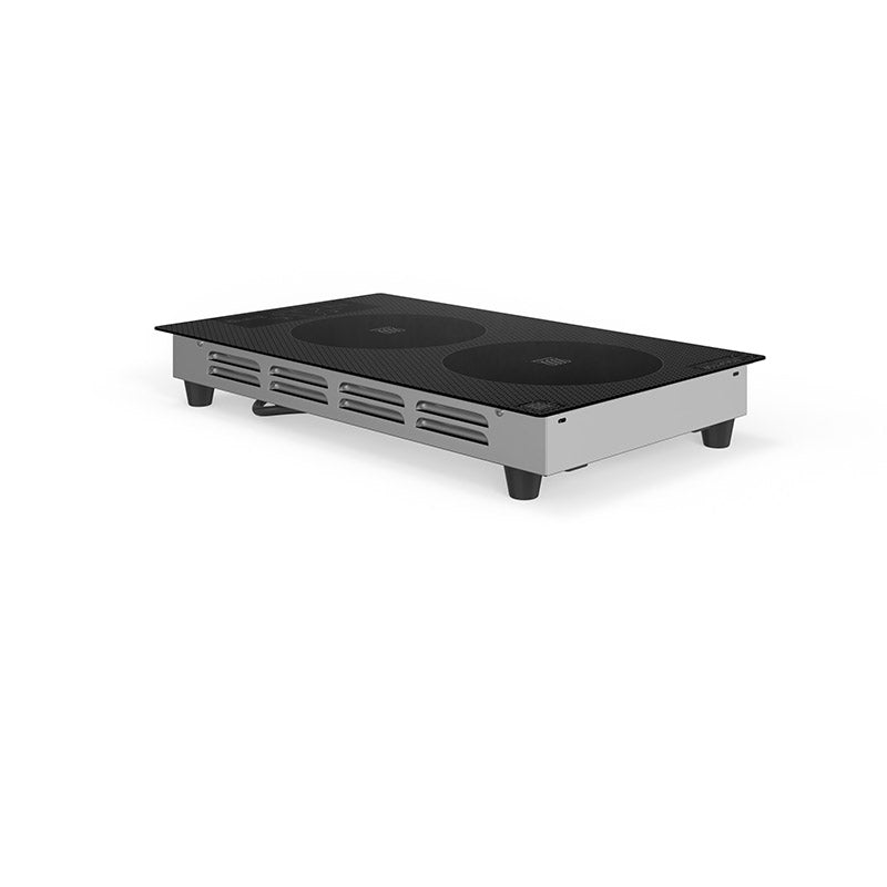 Equator Advanced Appliances Equator 12″ Vertical Dual-Burner Induction Cooktop – Built-In or Freestanding, 110V