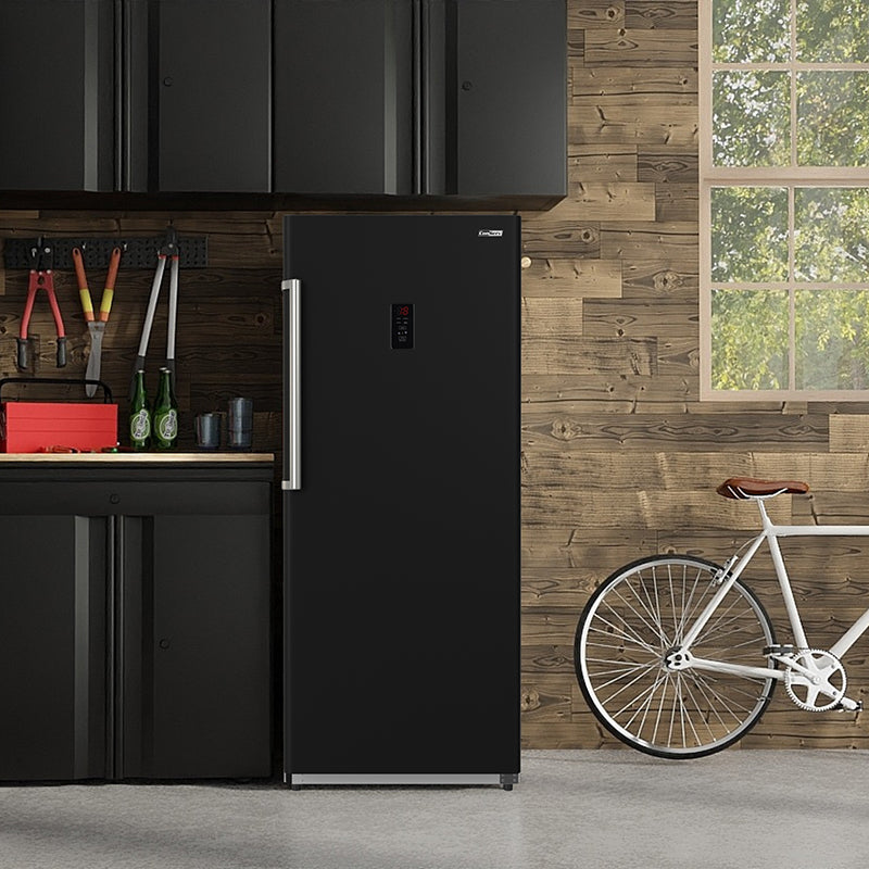 Conserv 17 Cu. Ft. Convertible Upright Freezer/Refrigerator – Garage Ready, ENERGY STAR®, 28” Wide, 110V (Black)