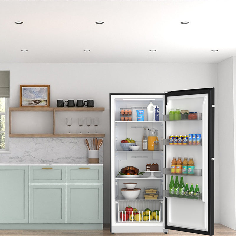 Conserv 17 Cu. Ft. Convertible Upright Freezer/Refrigerator – Garage Ready, ENERGY STAR®, 28” Wide, 110V (Black)