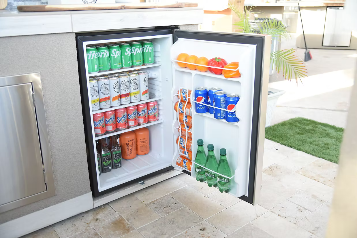 Kokomo Grills Built-In Outdoor Kitchen Refrigerator – (KO-FRIDGE)