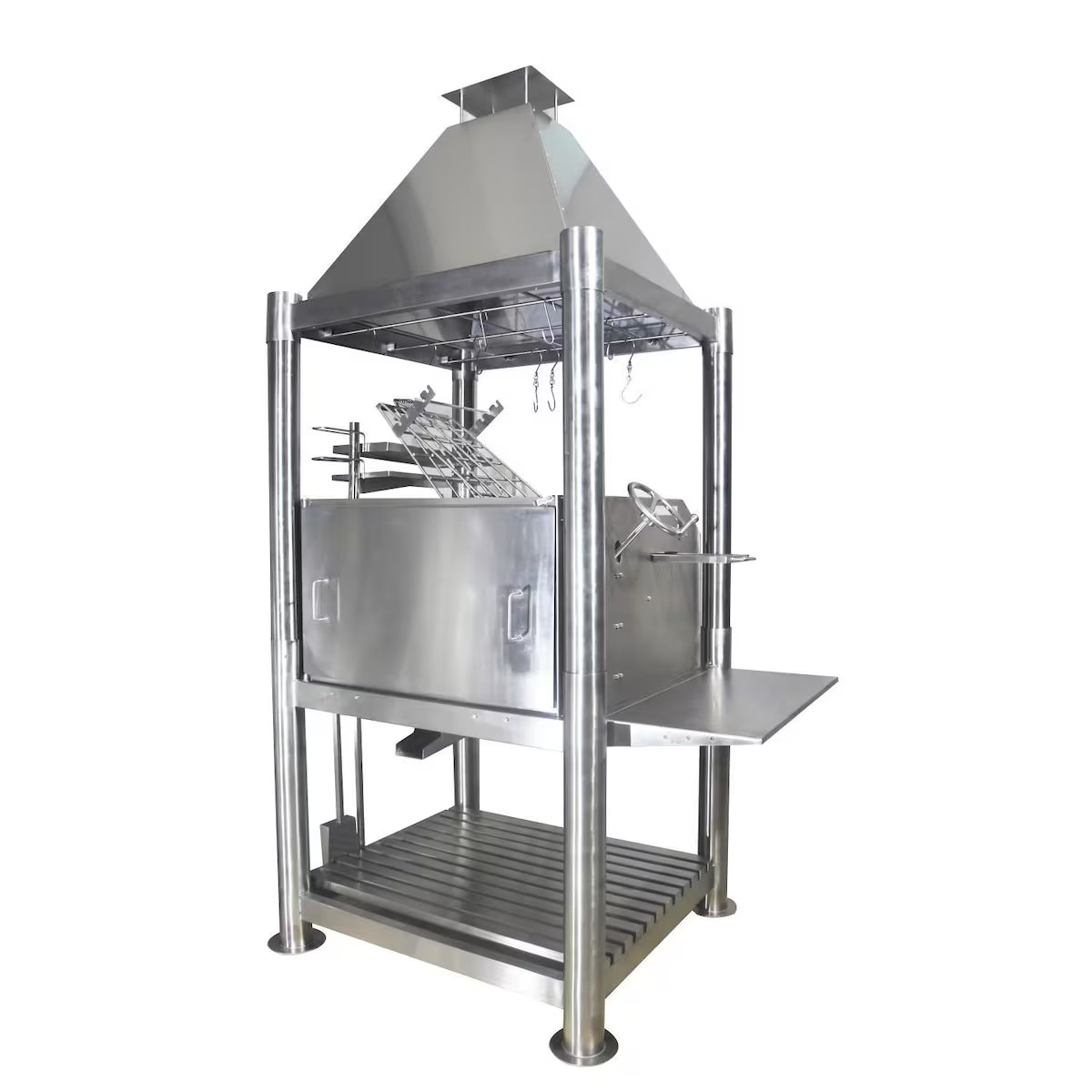 Tagwood BBQ02SS Argentine Firewood & Charcoal Grill