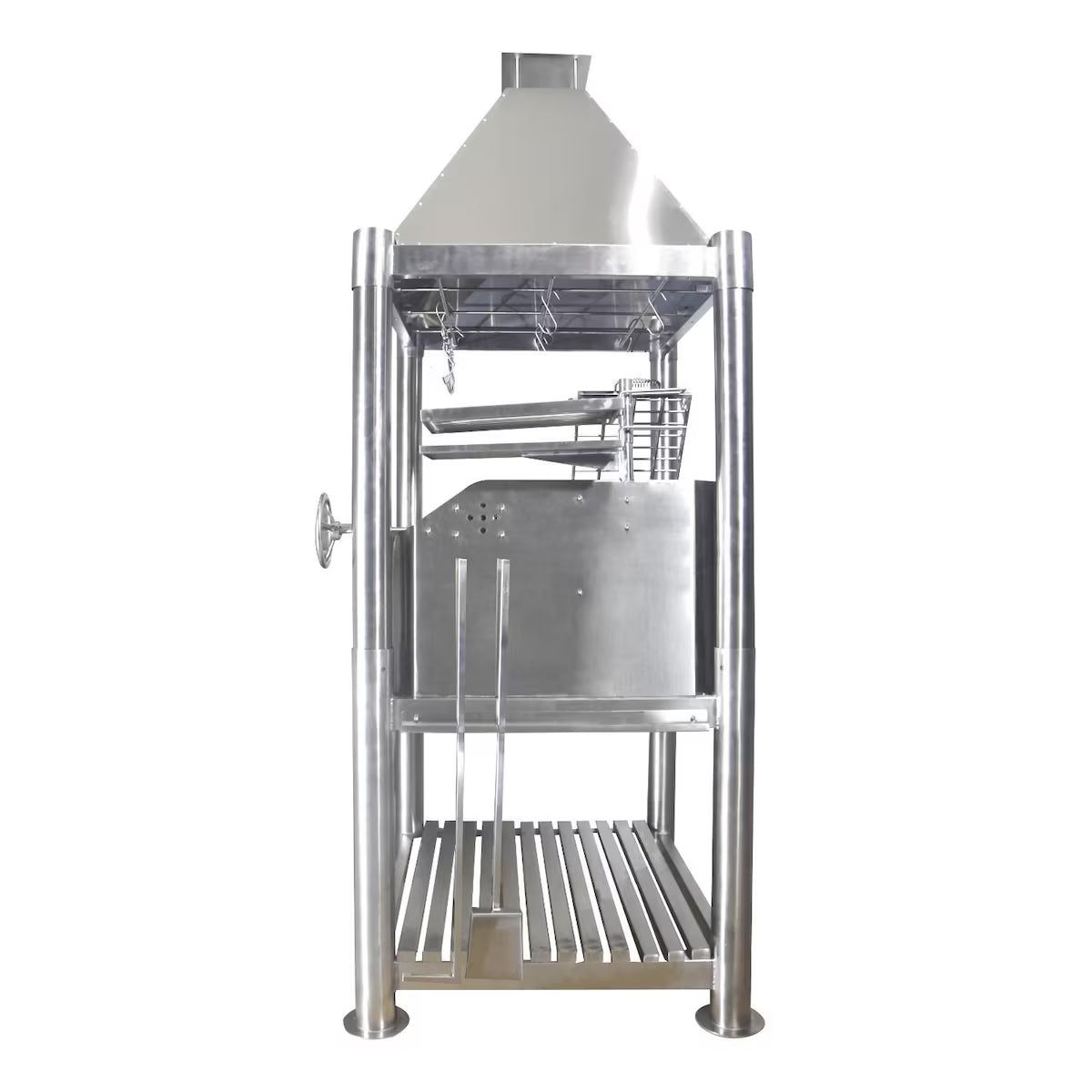 Tagwood BBQ02SS Argentine Firewood & Charcoal Grill