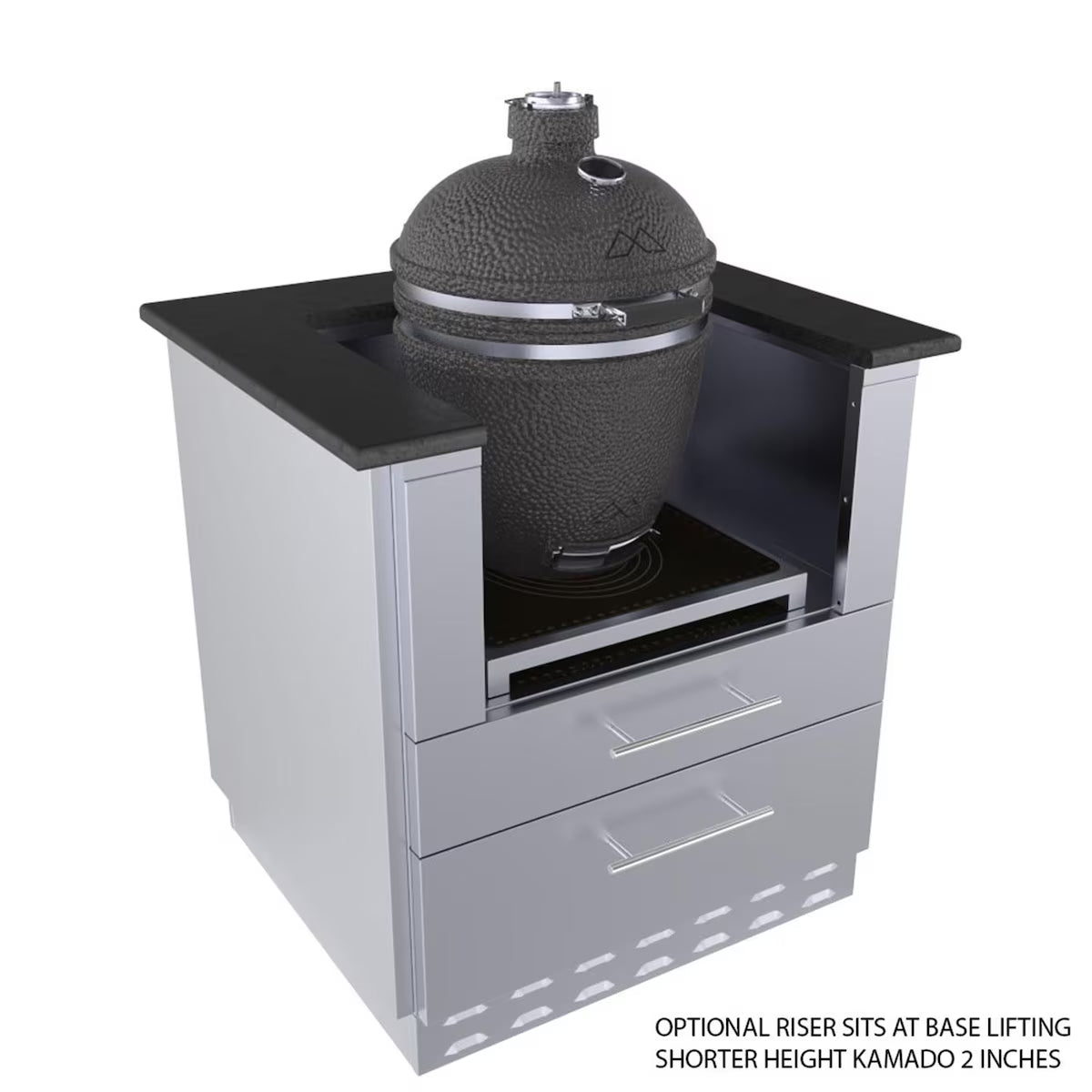 Sunstone SAC30KBDC – 30" Kamado / Power Burner Base Cabinet