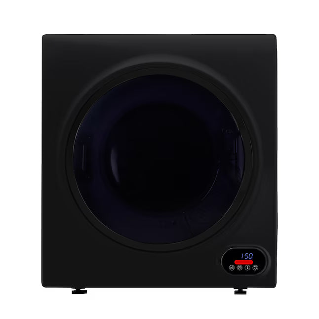Equator Advanced Appliances 3.5 cu. ft. Stackable Vented Electric Dryer –Black