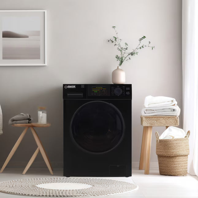 Equator Advanced Appliances Extra-Small 1.62 cu. ft. Stackable Front-Load Washer –  Black