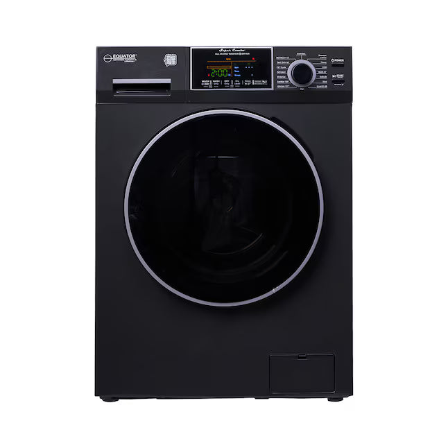 Equator Advanced Appliances 1.9 cu. ft. Convertible Ventless All-in-One Washer & Dryer Combo – Black
