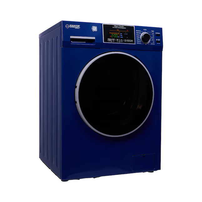 Equator Advanced Appliances 1.9 cu. ft. Convertible Ventless All-in-One Washer & Dryer Combo – Midnight Blue