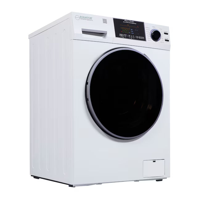Equator Advanced Appliances 1.9 cu. ft. Convertible Ventless All-in-One Washer & Dryer Combo – White