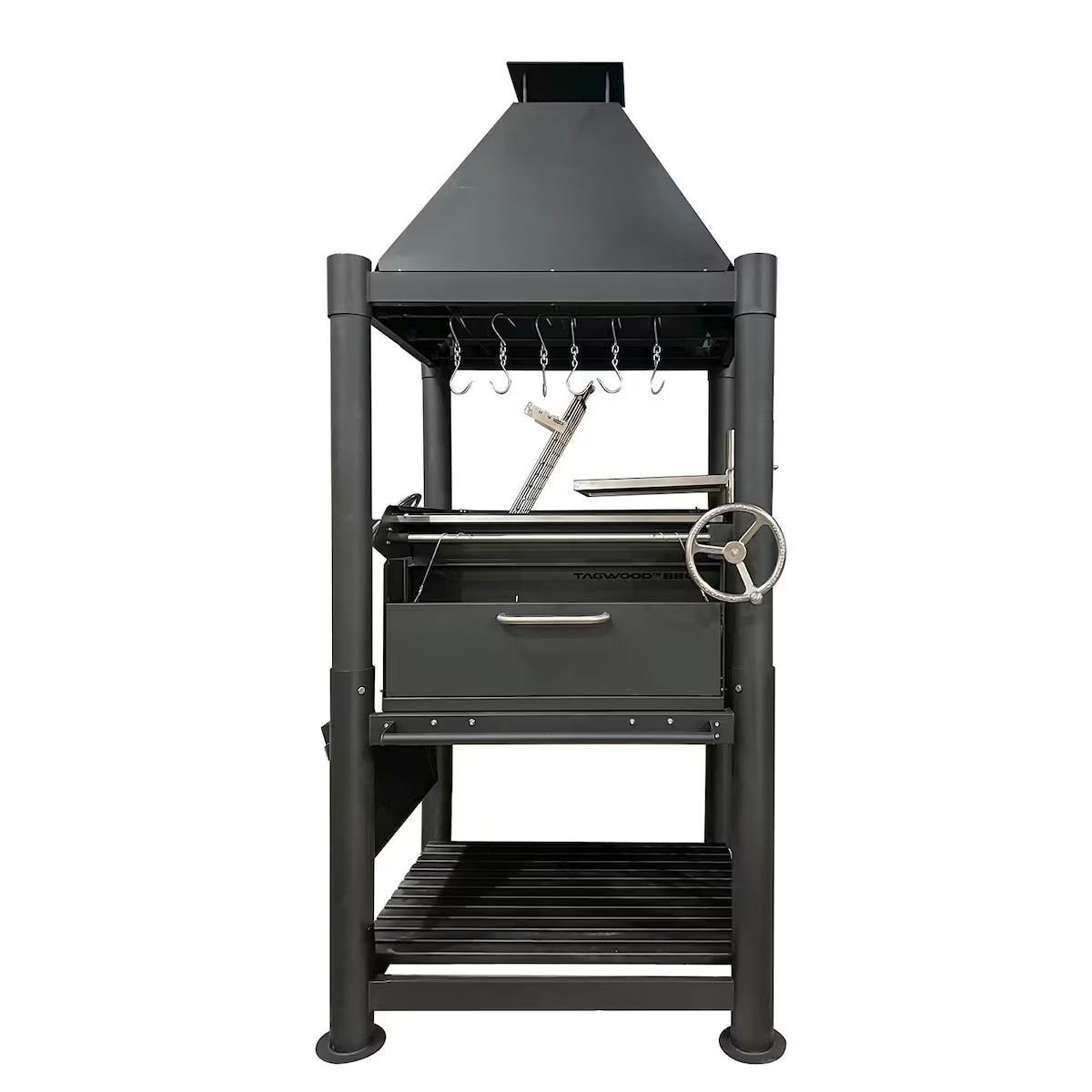 Tagwood BBQ02SIB –  Argentine Firewood & Charcoal Grill