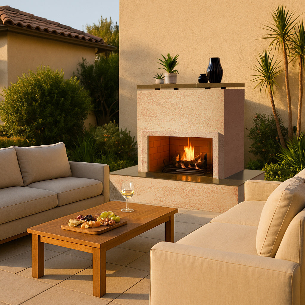 Cal Flame Sahara Outdoor Fireplace – Model 901-3