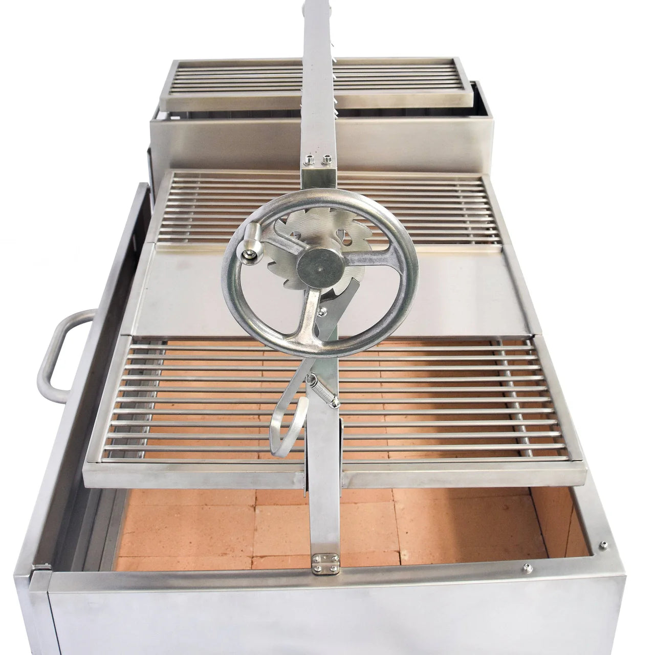 Tagwood BBQ25SS – XL Built‑In Argentine Stainless Steel Santa Maria Grill -  Piratically Built