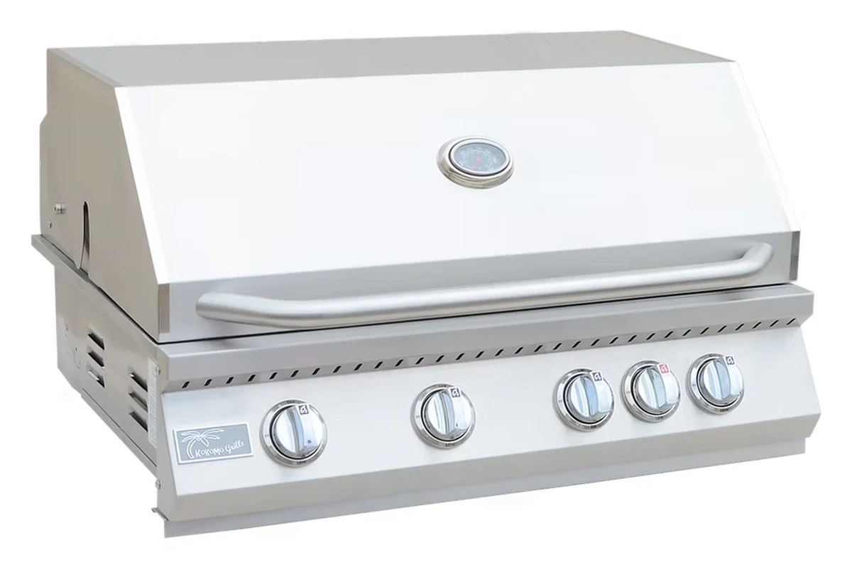 KoKoMo  Grills Elite 32" 4-Burner Built-In Gas Grill