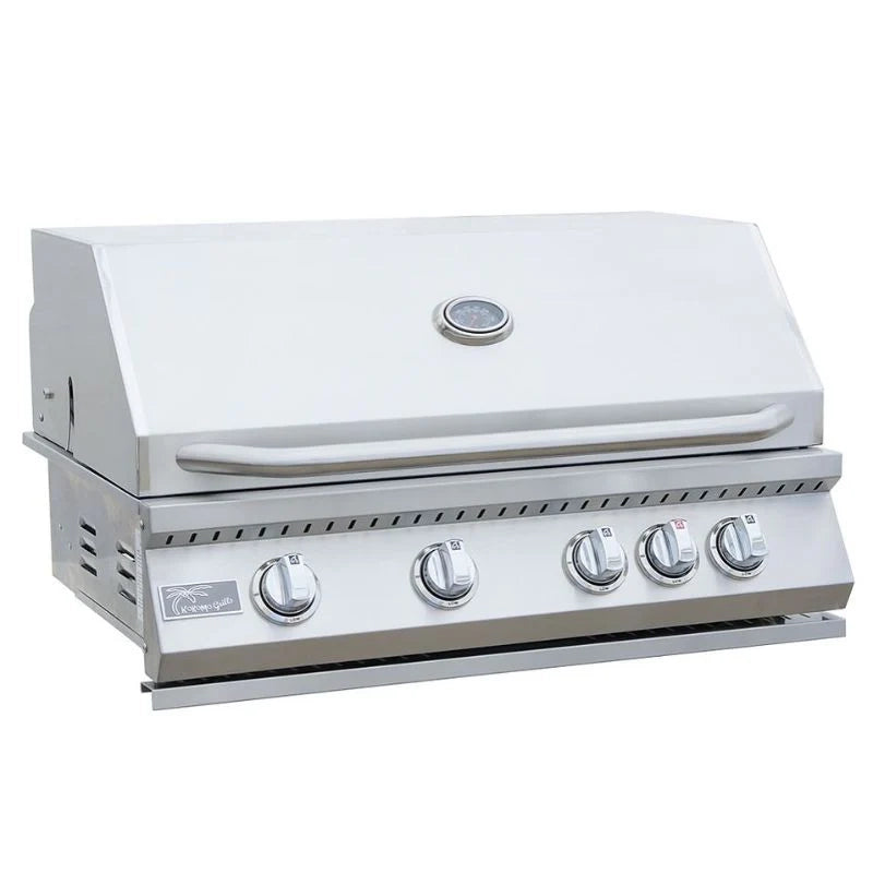 KoKoMo Grills Baja w/ Fire 7'6" x 9' Outdoor Kitchen Island