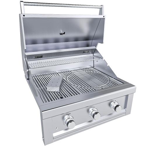 Sunstone Metal Products Ruby Series 30" Built-In 3-Burner