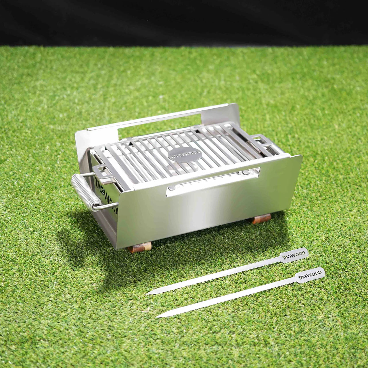 Tagwood BBQ07SS – Stainless Steel Table‑Top Warming Brazier