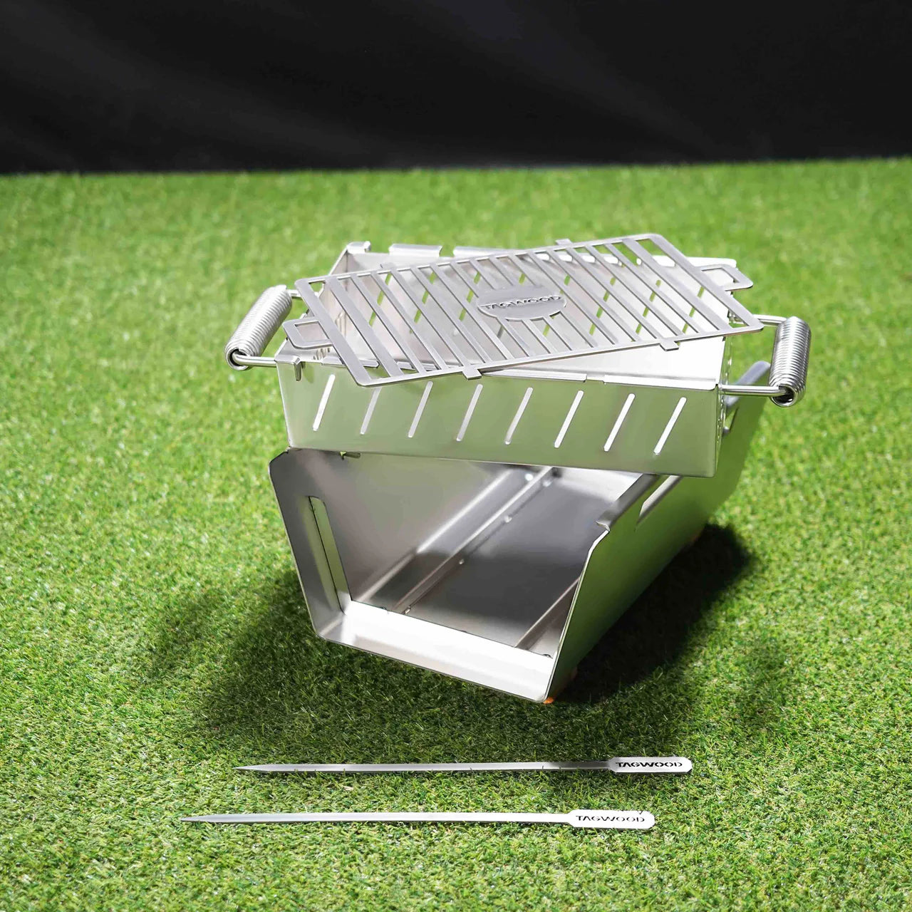Tagwood BBQ07SS – Stainless Steel Table‑Top Warming Brazier