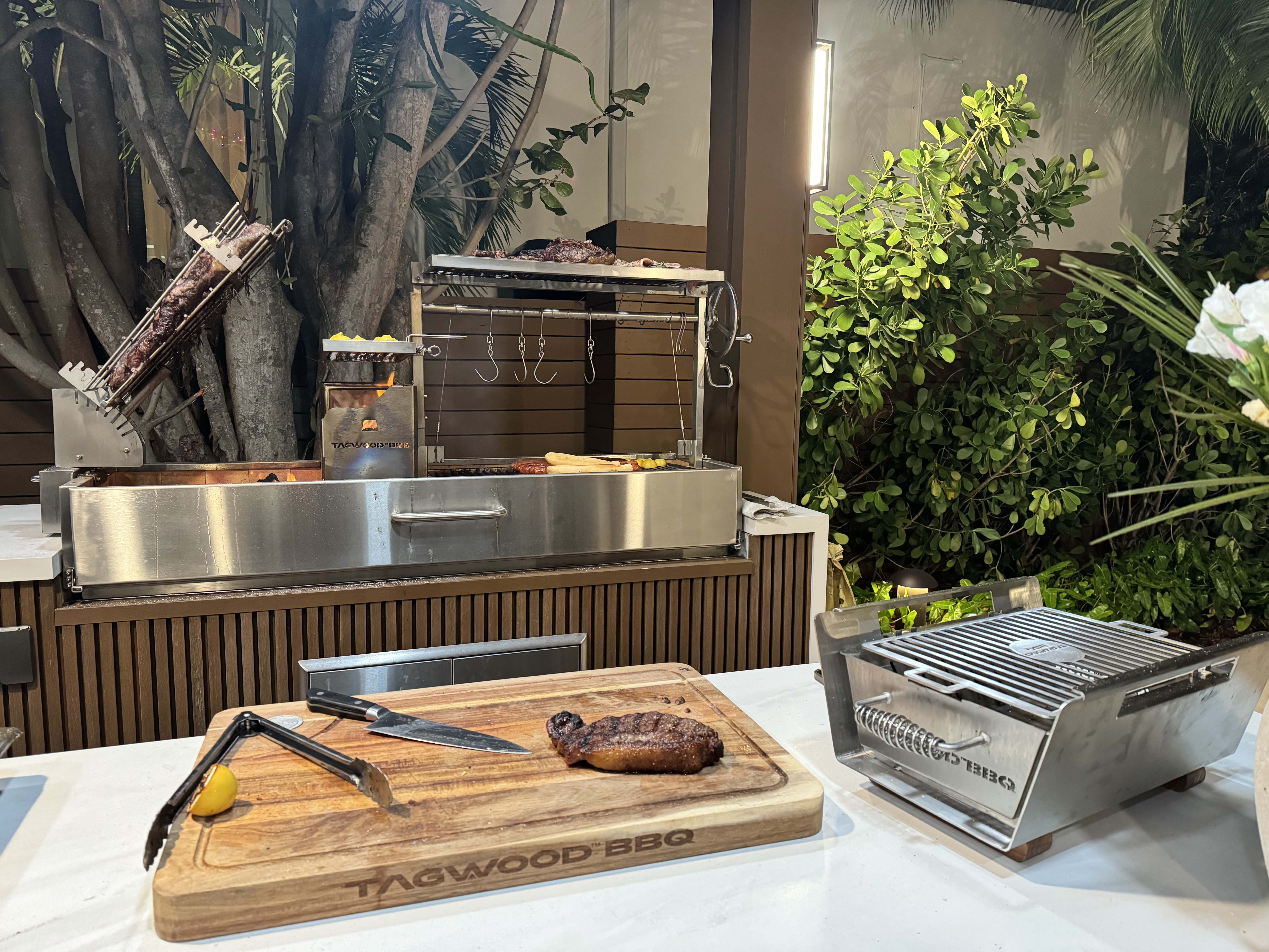 Tagwood BBQ08SS – Built In Argentine Stainless Steel Santa Maria Grill -  Piratically Built