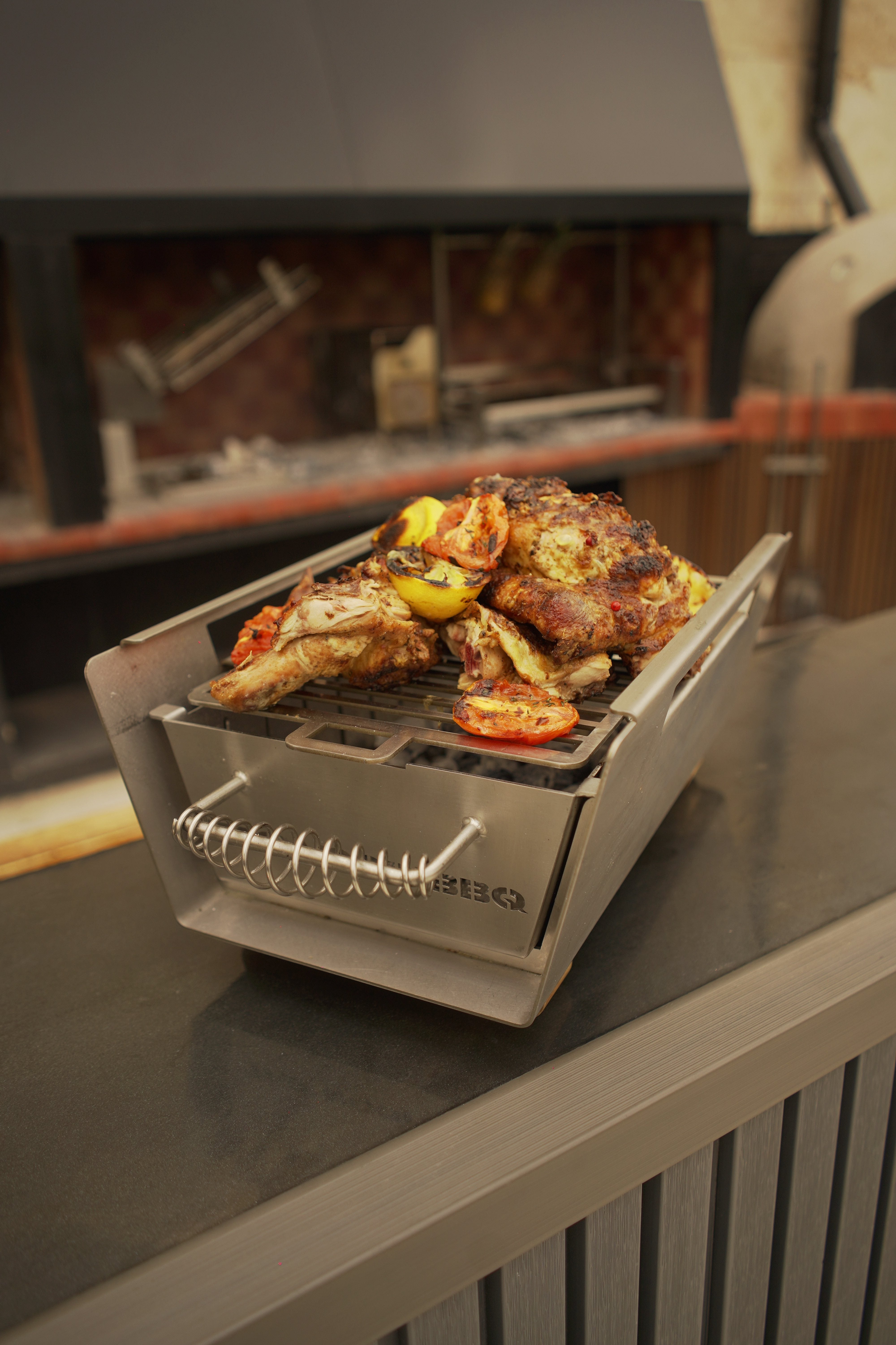 Tagwood BBQ09SS – Argentine Stainless Steel Santa Maria Grill