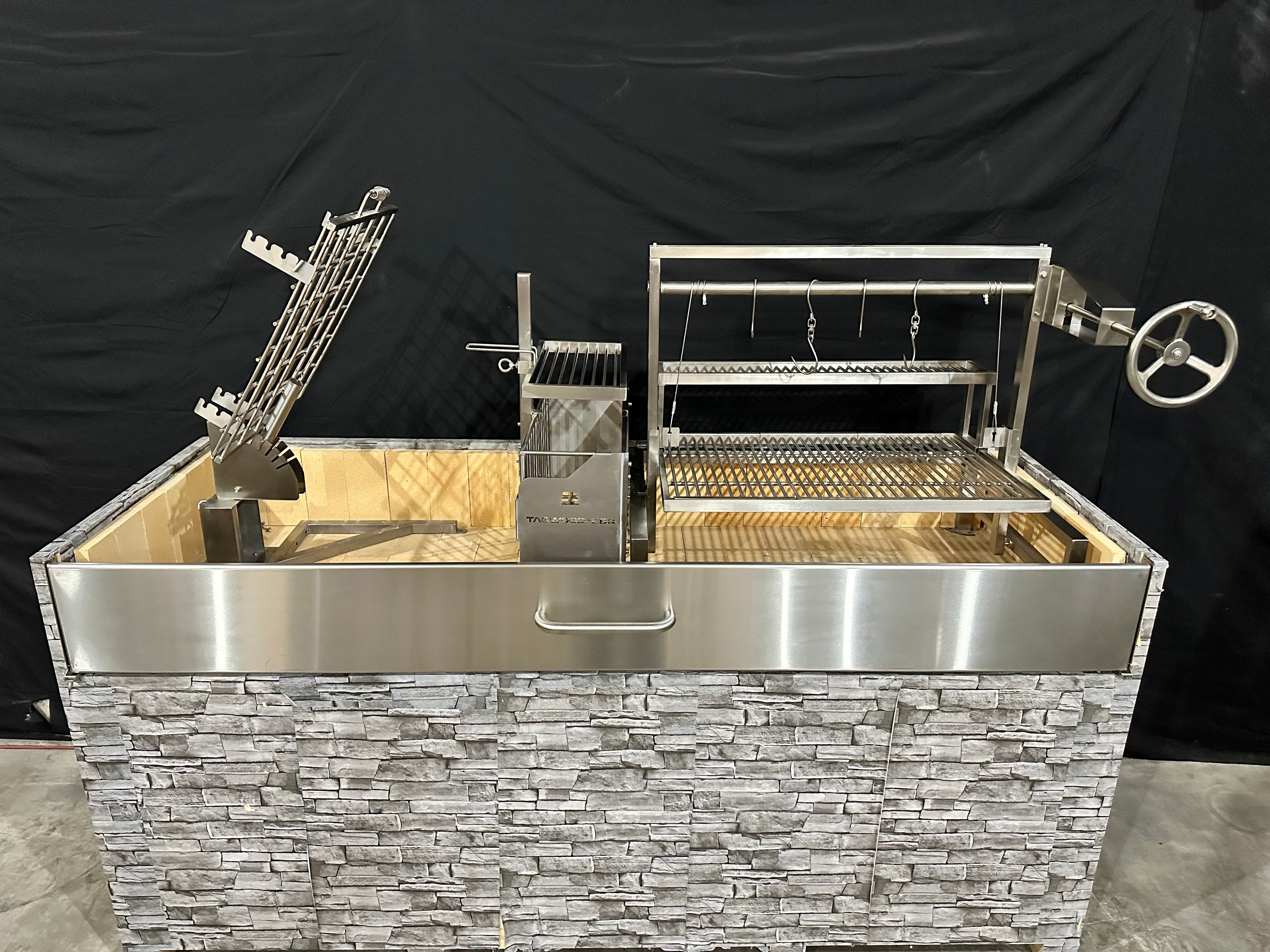 Tagwood BBQ09SS – Argentine Stainless Steel Santa Maria Grill